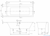 Villeroy & Boch Architectura wanna prostokątna 170x75 cm biała Weiss Alpin UBA170ARE2V-01